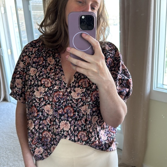 Ulla Johnson Arusi Floral Cotton top - Picture 4 of 8